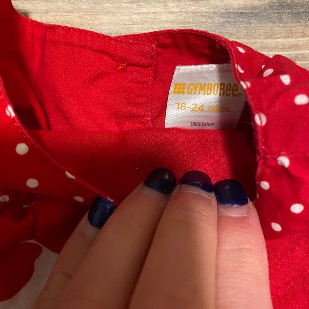 Red “Cupacke” Top - Picture 3 of 3